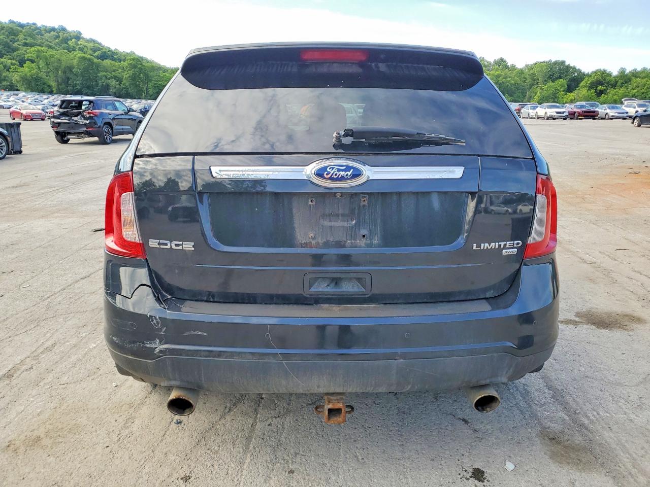2013 Ford Edge Limited Black vin: 2FMDK4KC0DBA42095