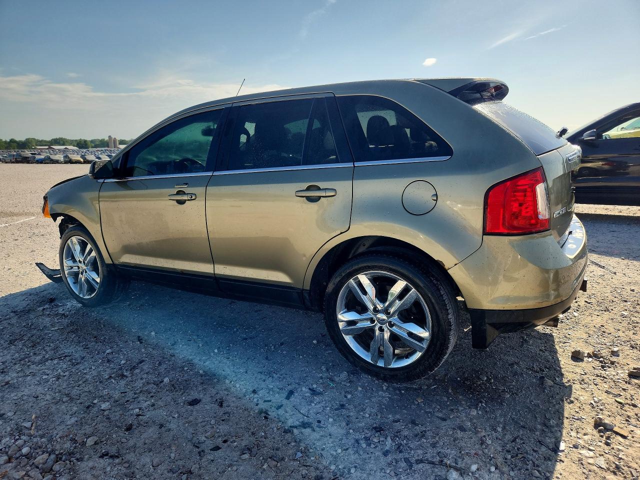 2013 Ford Edge Limited Brown vin: 2FMDK4KC0DBA99185