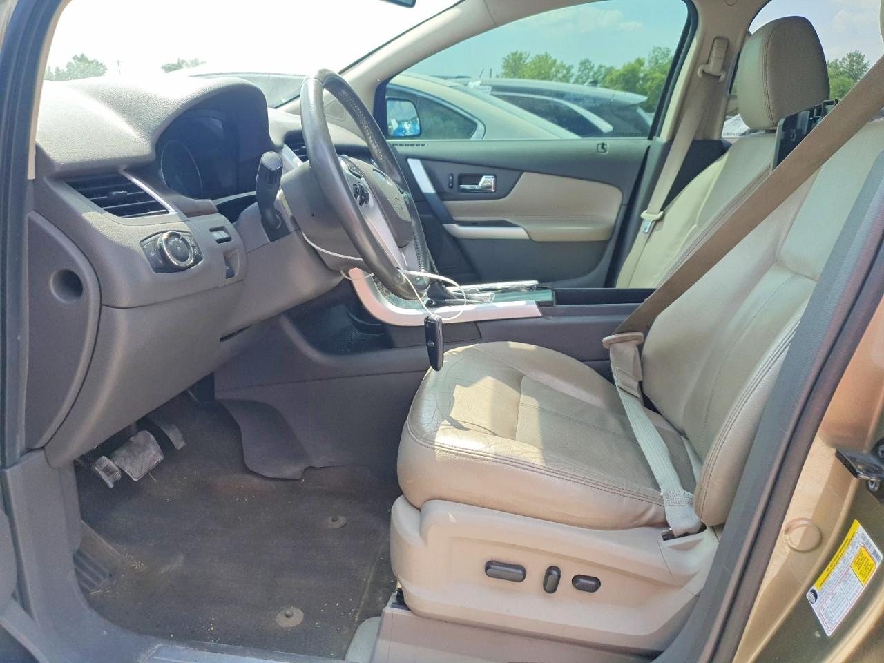 2013 Ford Edge Limited Brown vin: 2FMDK4KC0DBA99185