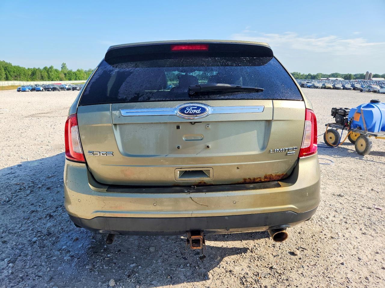 2013 Ford Edge Limited Brown vin: 2FMDK4KC0DBA99185