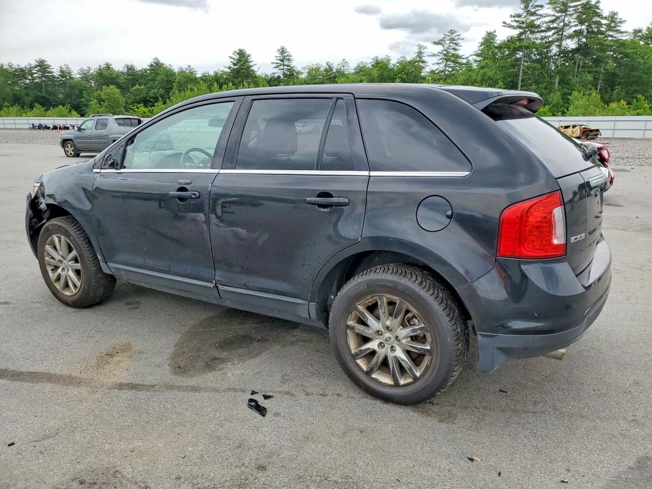 2013 Ford Edge Limited Black vin: 2FMDK4KC0DBB02294