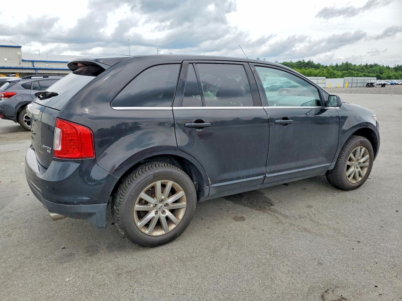2013 Ford Edge Limited Black vin: 2FMDK4KC0DBB02294