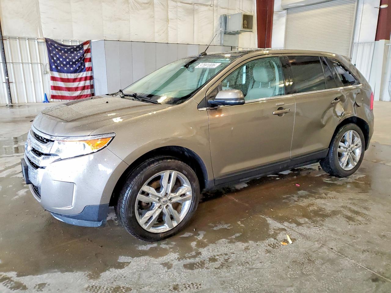 2013 Ford Edge Limited Gray vin: 2FMDK4KC0DBB44917