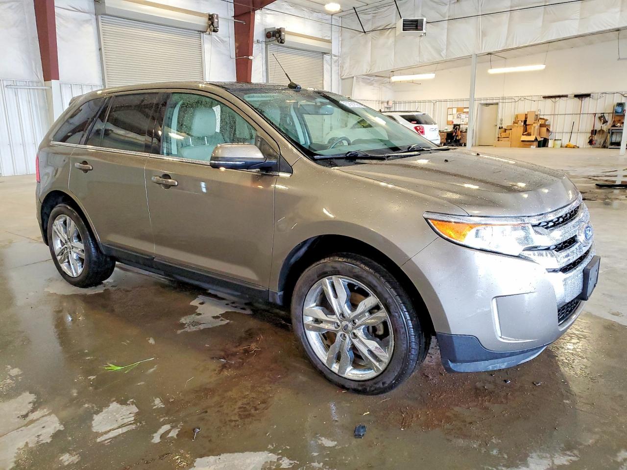 2013 Ford Edge Limited Gray vin: 2FMDK4KC0DBB44917