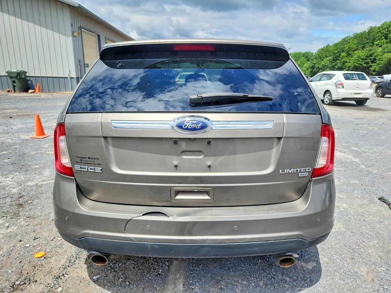 2013 Ford Edge Limited Tan vin: 2FMDK4KC0DBB56002