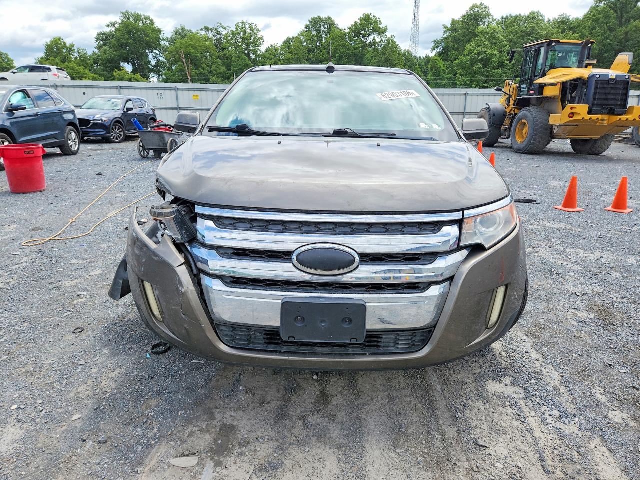 2013 Ford Edge Limited Tan vin: 2FMDK4KC0DBB56002