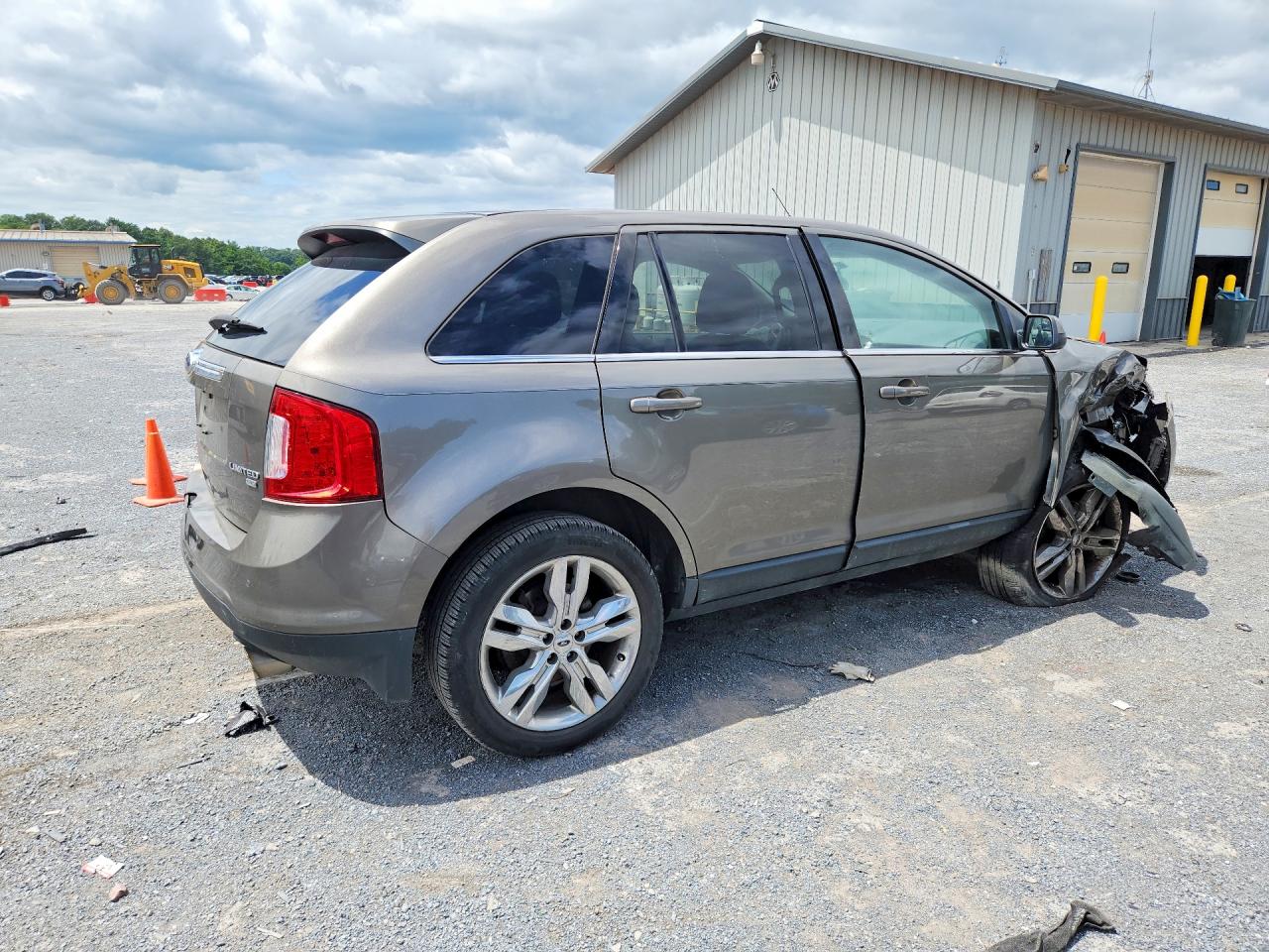 2013 Ford Edge Limited Tan vin: 2FMDK4KC0DBB56002