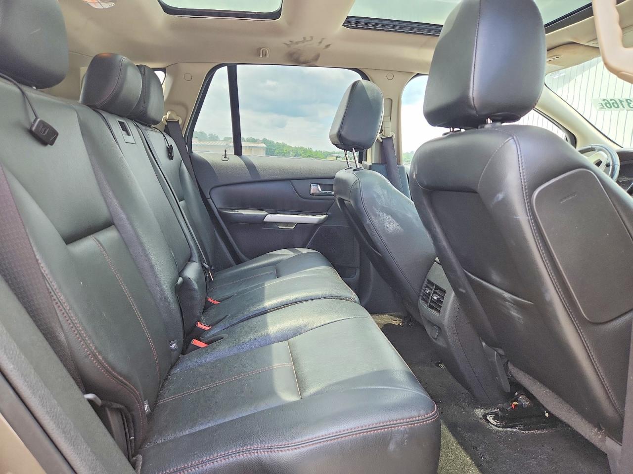 2013 Ford Edge Limited Tan vin: 2FMDK4KC0DBB56002