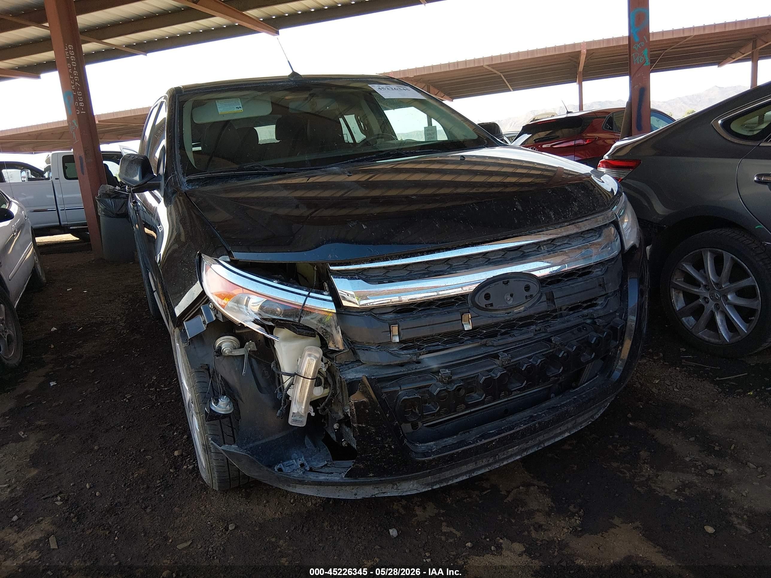 2013 Ford Edge Limited Black vin: 2FMDK4KC0DBC06770