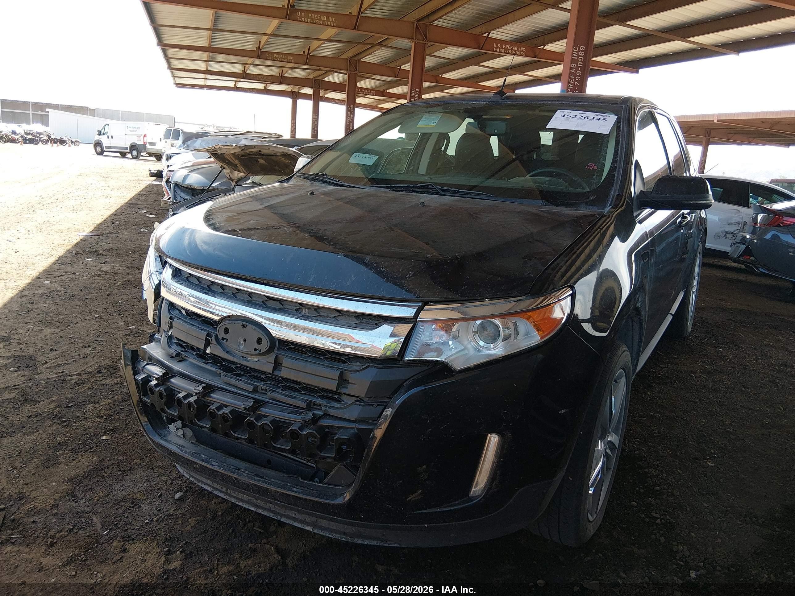 2013 Ford Edge Limited Black vin: 2FMDK4KC0DBC06770