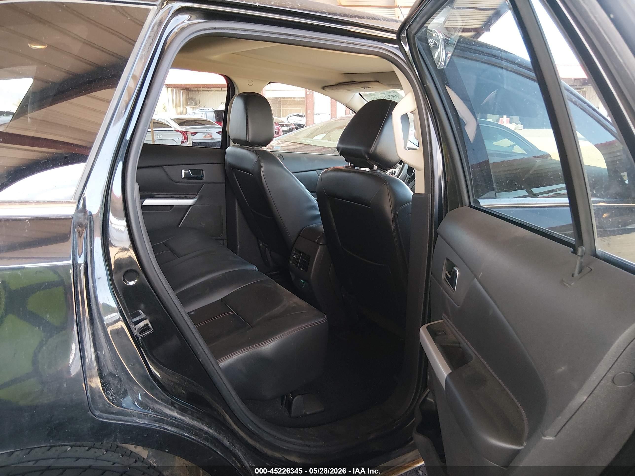 2013 Ford Edge Limited Black vin: 2FMDK4KC0DBC06770