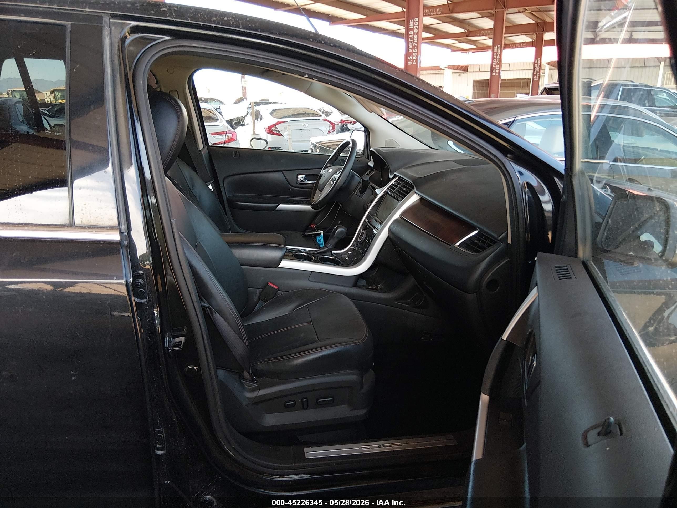 2013 Ford Edge Limited Black vin: 2FMDK4KC0DBC06770