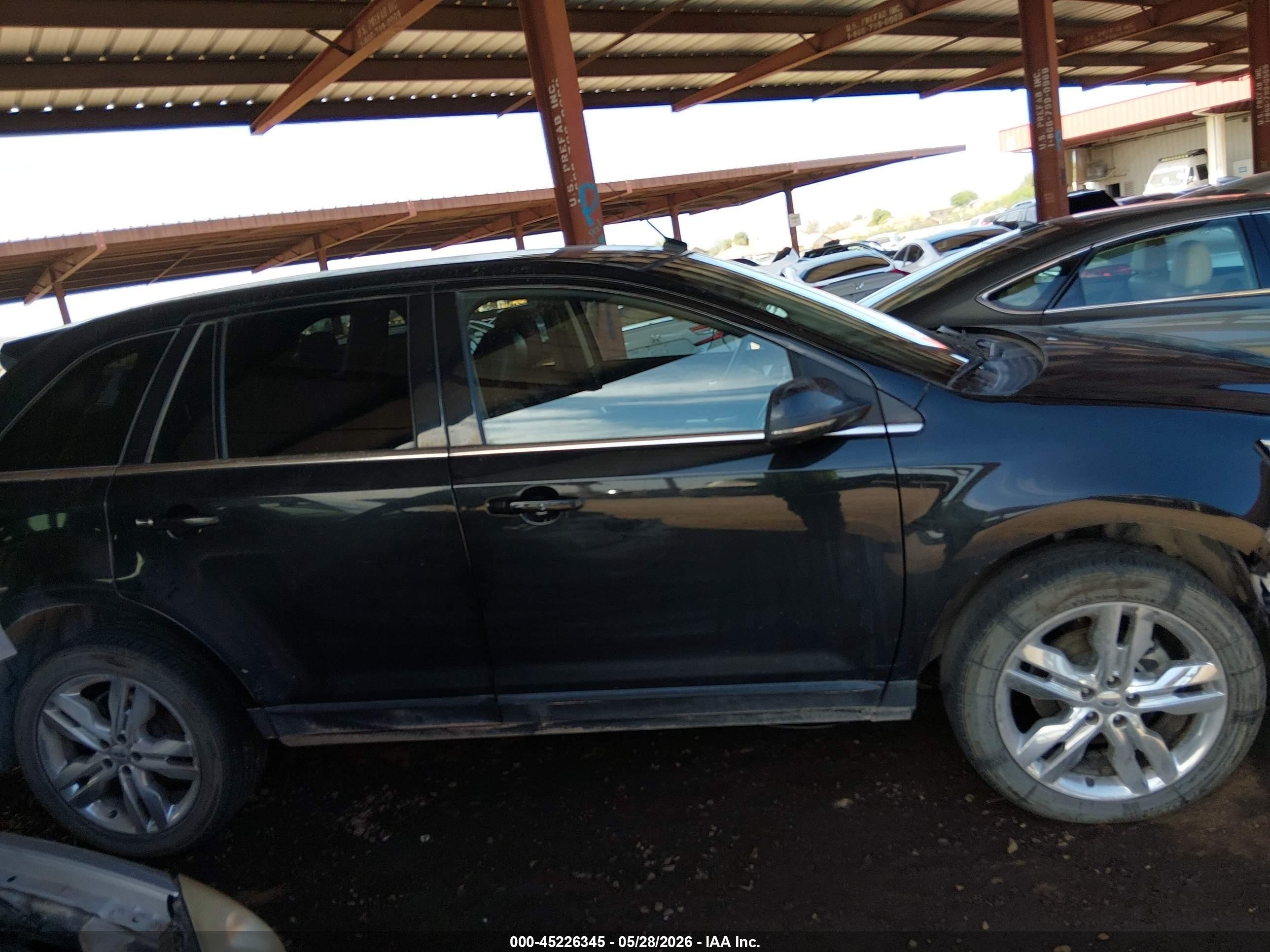 2013 Ford Edge Limited Black vin: 2FMDK4KC0DBC06770