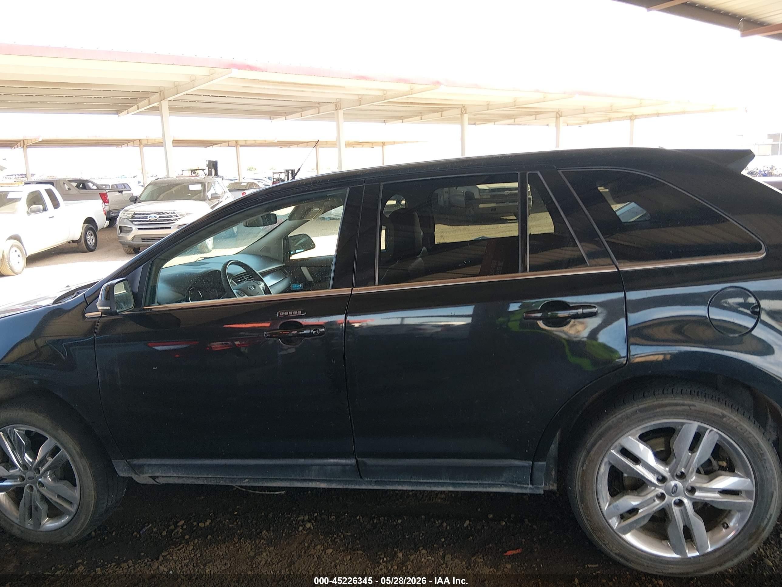 2013 Ford Edge Limited Black vin: 2FMDK4KC0DBC06770