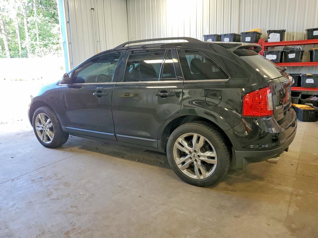 2013 Ford Edge Limited Black vin: 2FMDK4KC0DBC50381