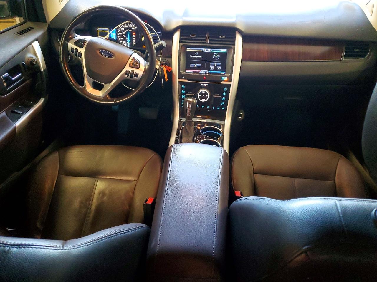 2013 Ford Edge Limited Black vin: 2FMDK4KC0DBC50381