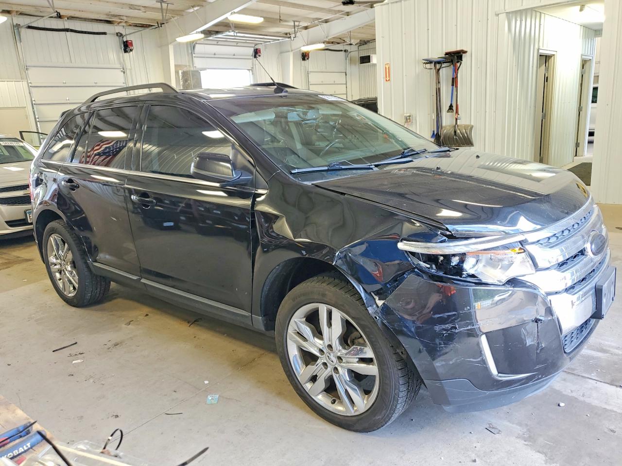 2013 Ford Edge Limited Black vin: 2FMDK4KC0DBC50381