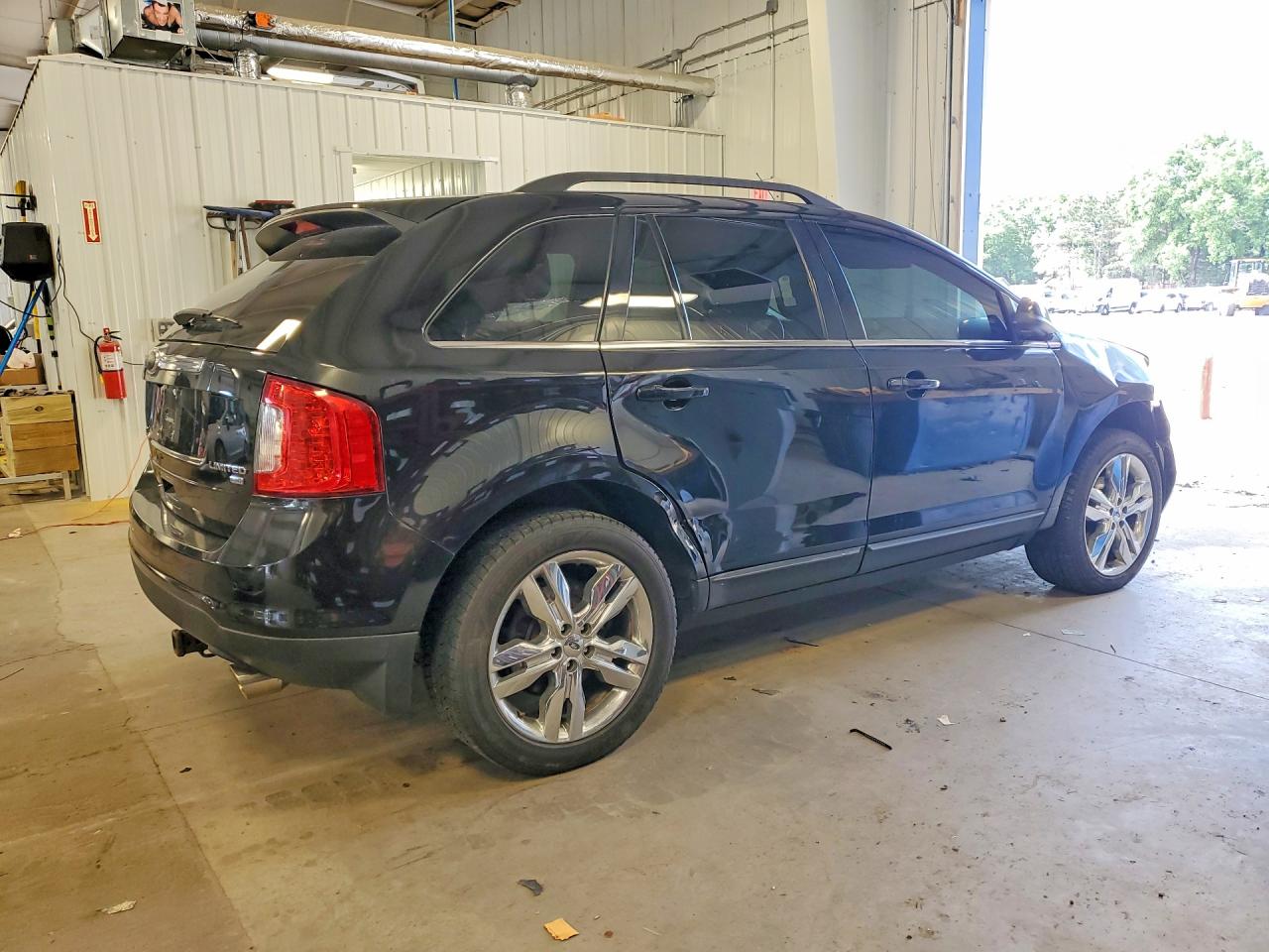 2013 Ford Edge Limited Black vin: 2FMDK4KC0DBC50381