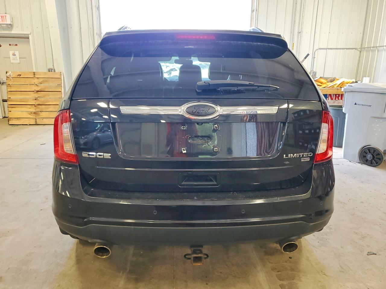 2013 Ford Edge Limited Black vin: 2FMDK4KC0DBC50381