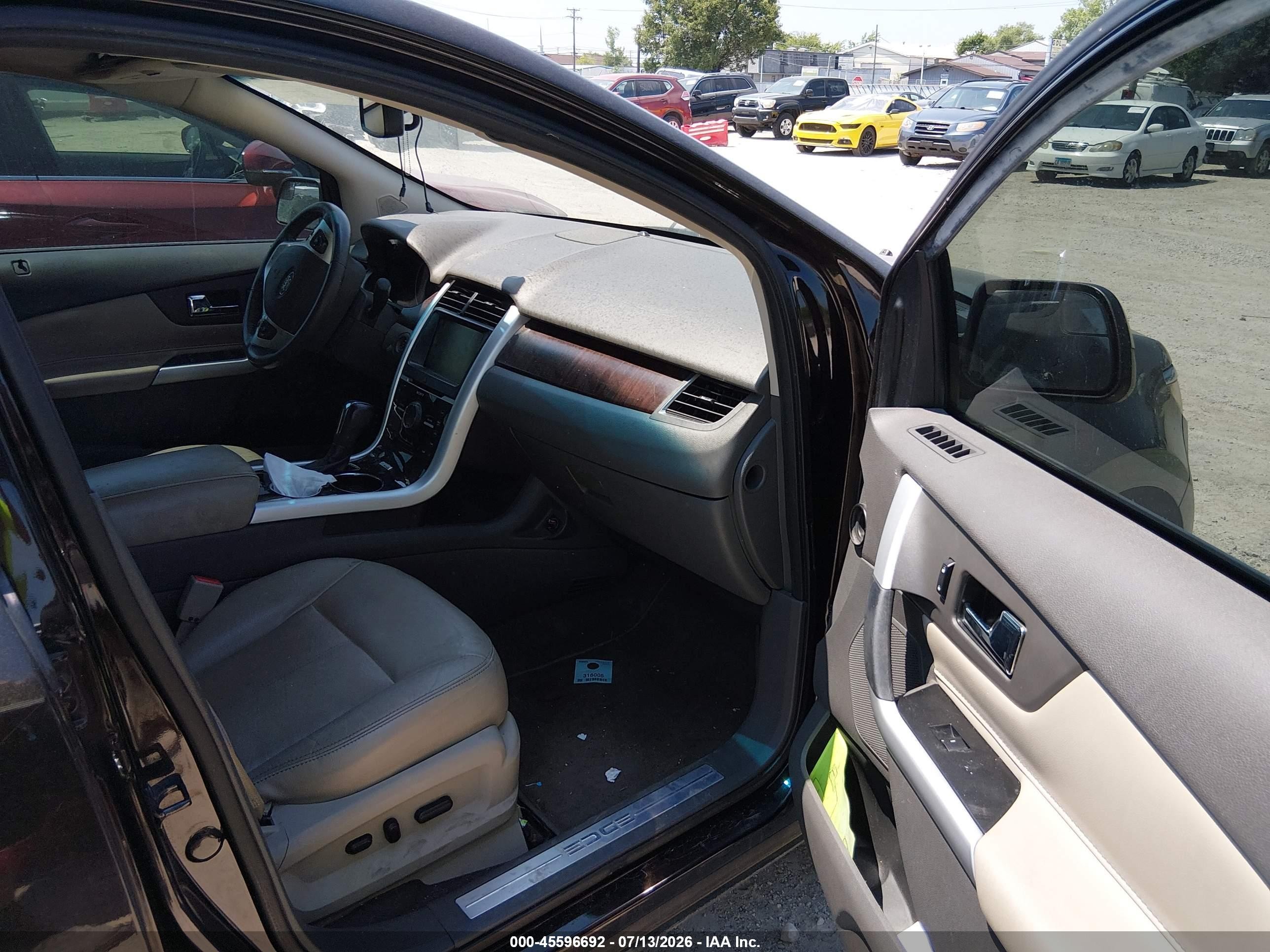 2013 Ford Edge Limited Purple vin: 2FMDK4KC0DBC57508