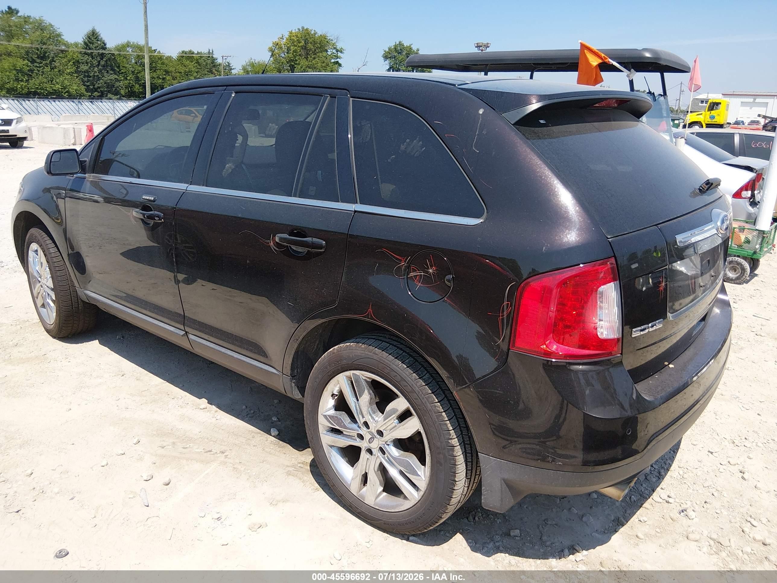 2013 Ford Edge Limited Purple vin: 2FMDK4KC0DBC57508
