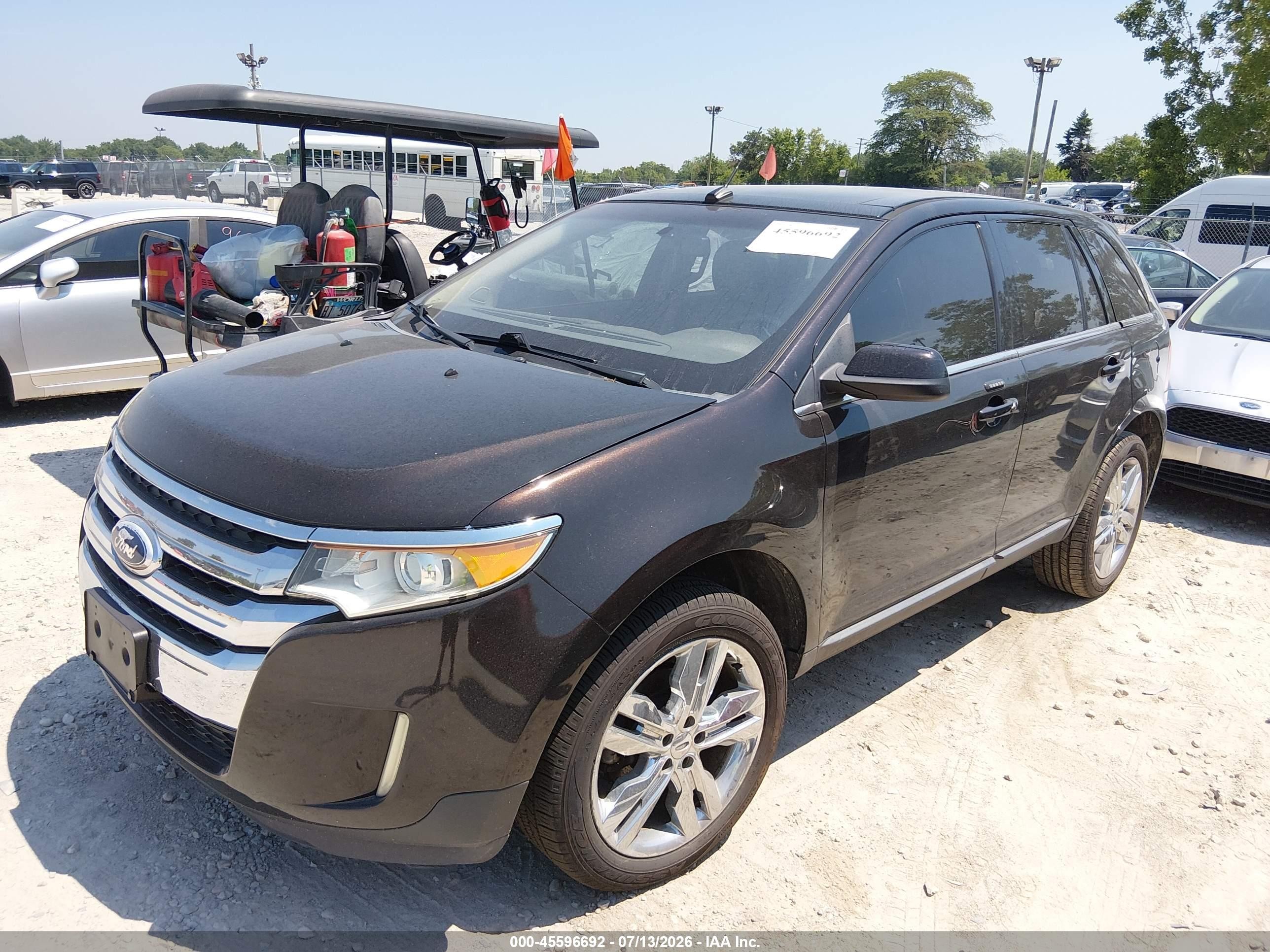 2013 Ford Edge Limited Purple vin: 2FMDK4KC0DBC57508