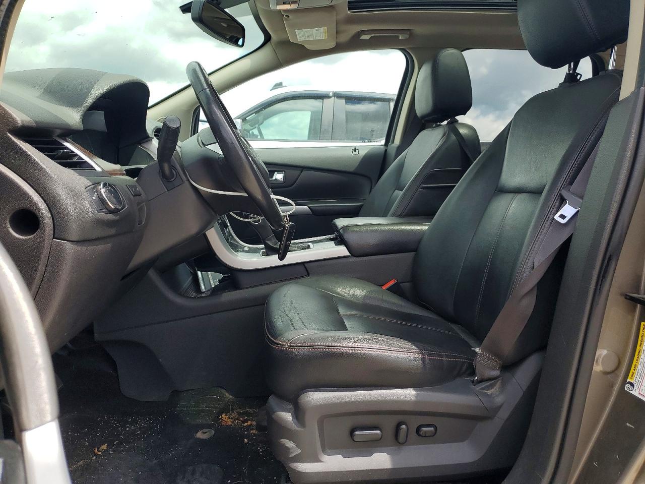 2014 Ford Edge Limited Tan vin: 2FMDK4KC0EBB56941