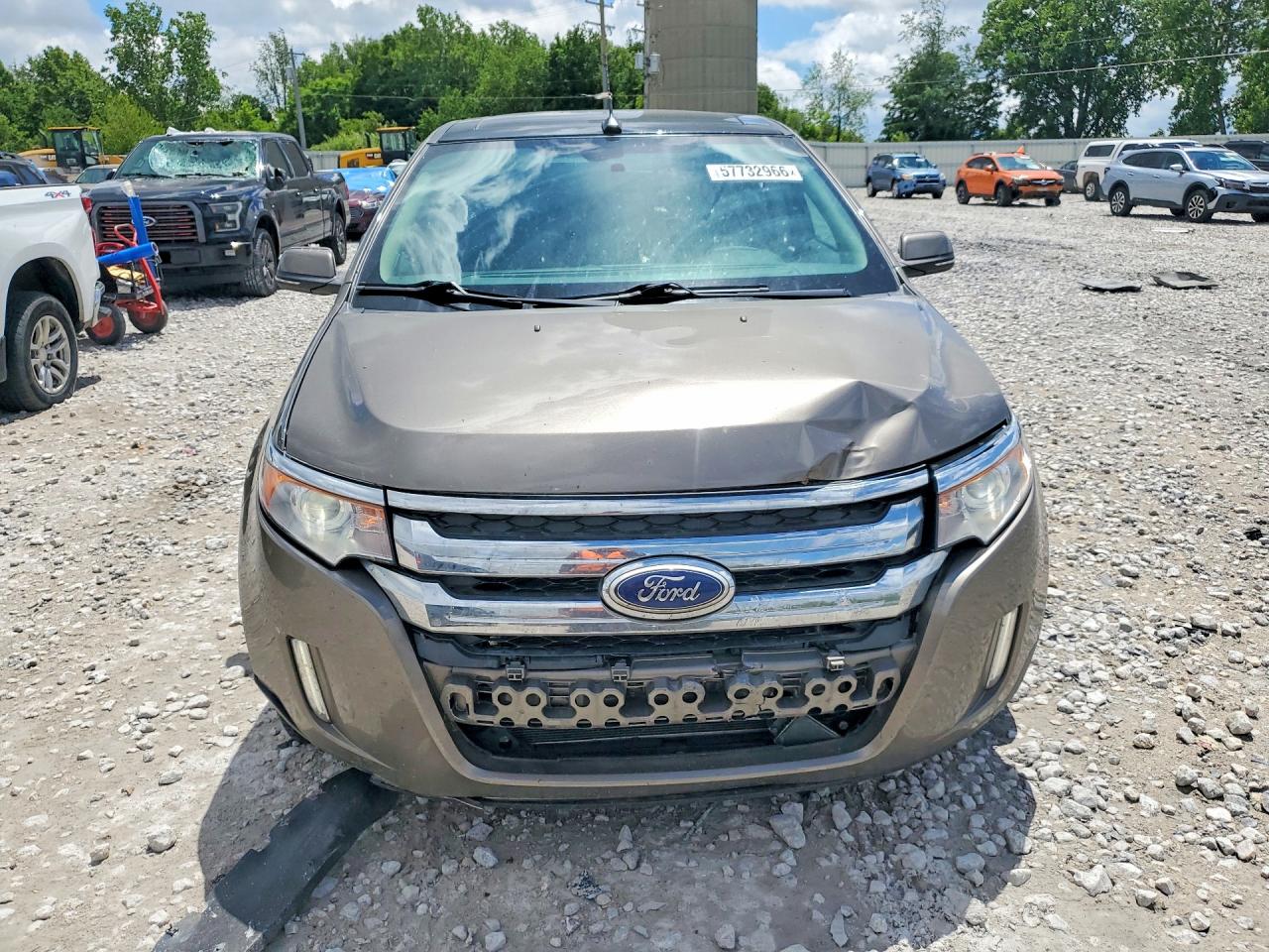 2014 Ford Edge Limited Tan vin: 2FMDK4KC0EBB56941