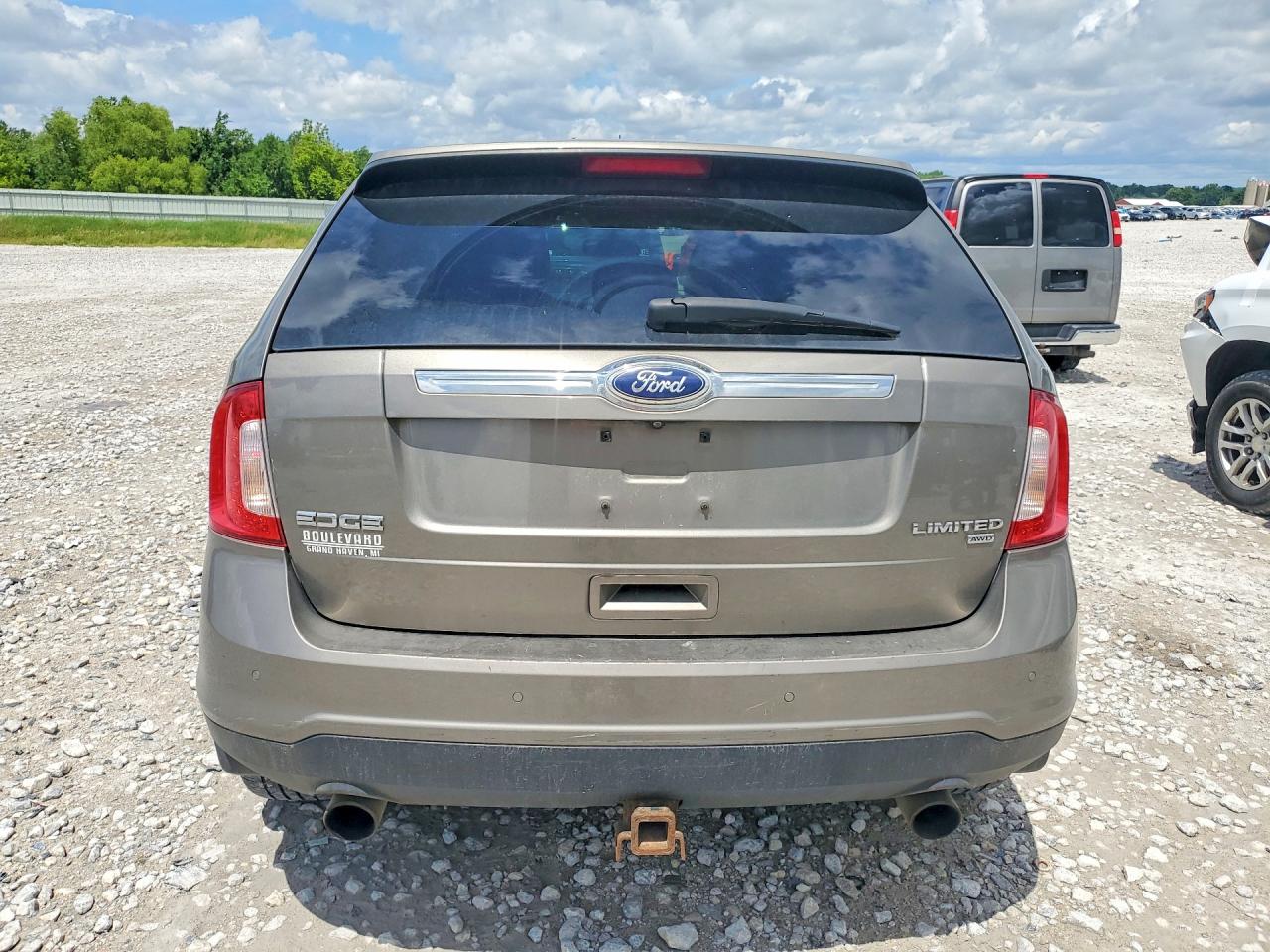 2014 Ford Edge Limited Tan vin: 2FMDK4KC0EBB56941