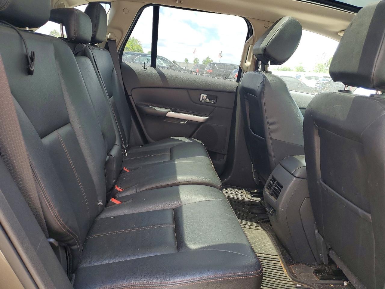 2014 Ford Edge Limited Tan vin: 2FMDK4KC0EBB56941