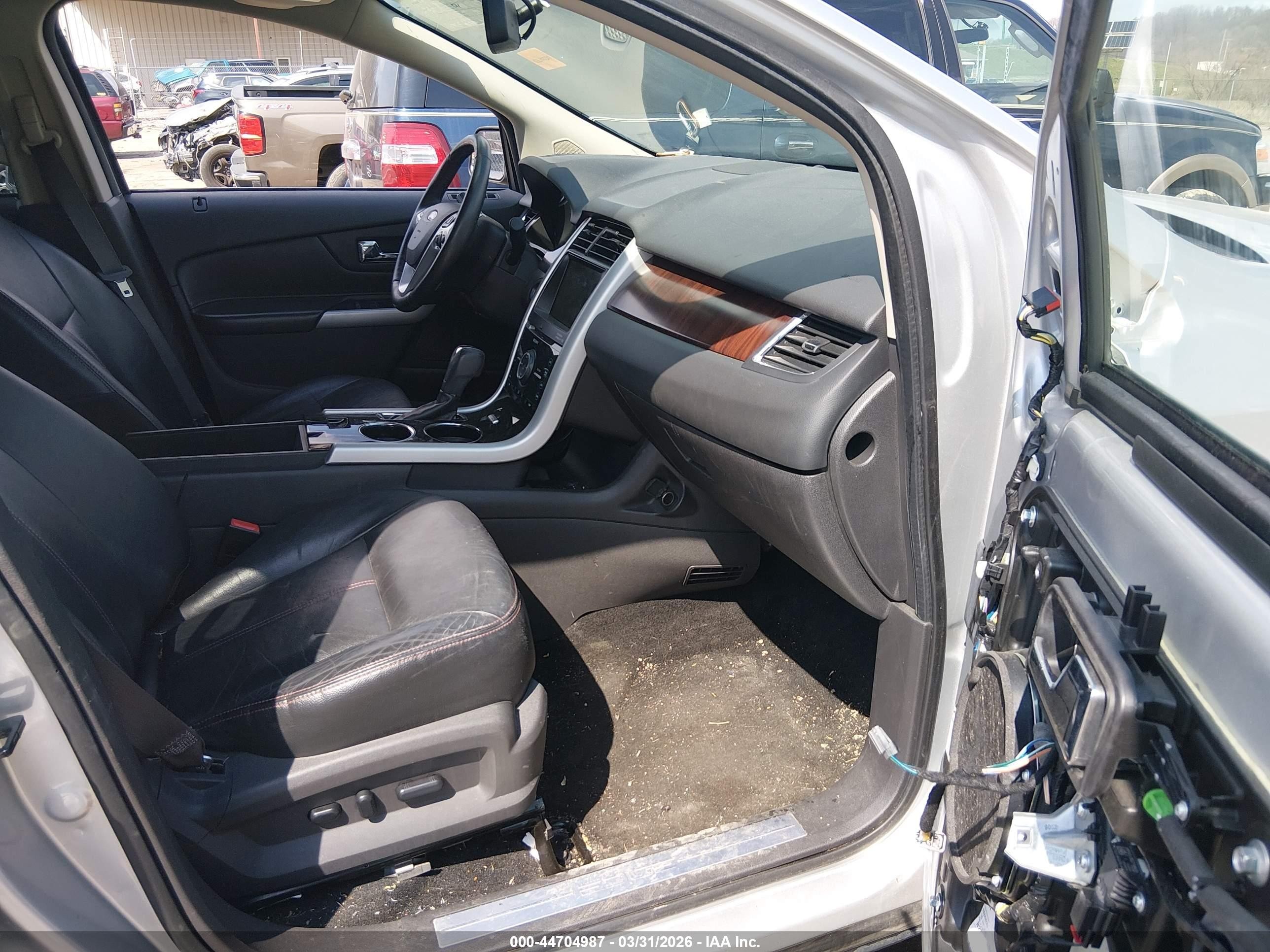2014 Ford Edge Limited Серебряный vin: 2FMDK4KC0EBB84223