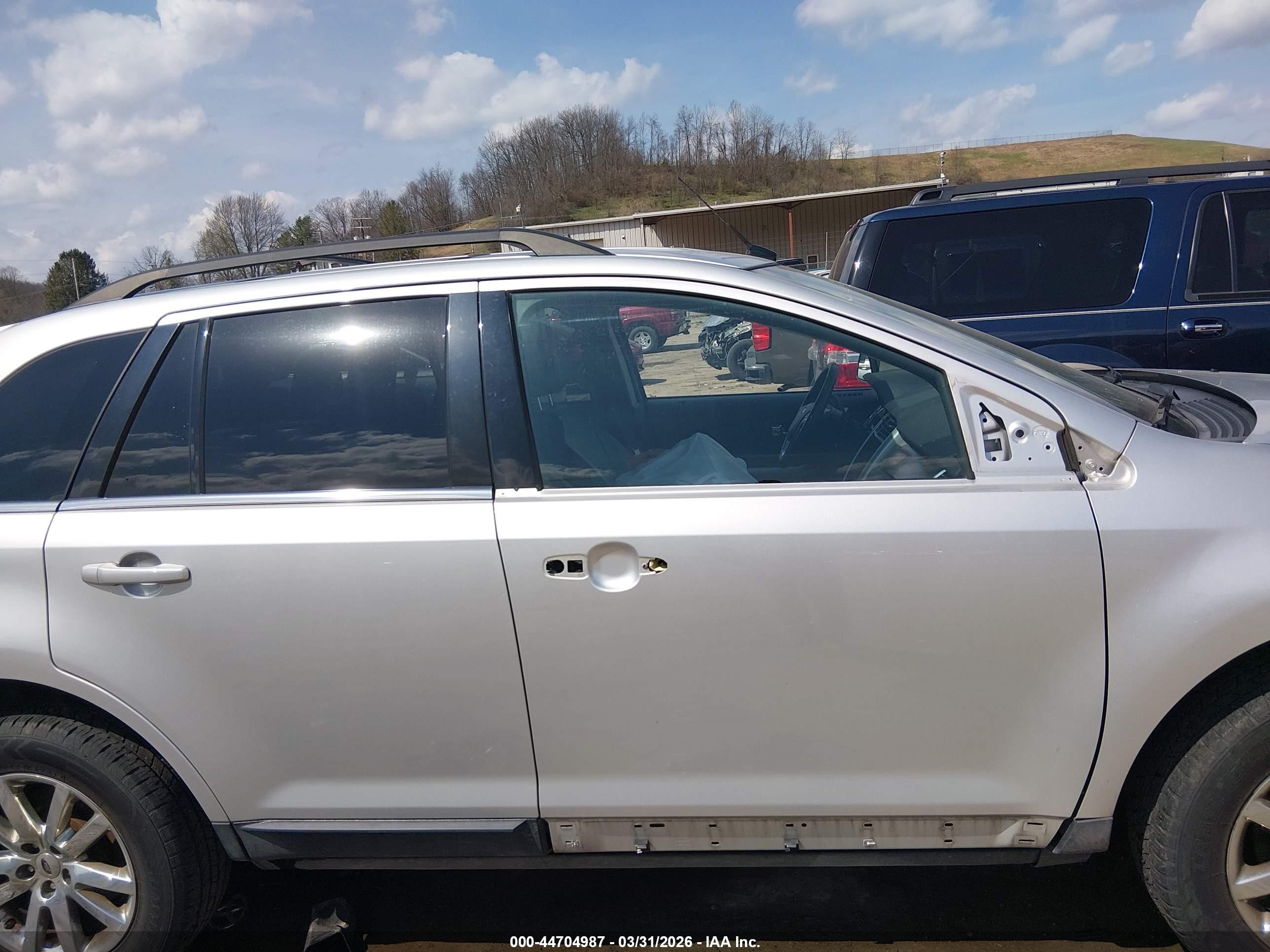 2014 Ford Edge Limited Серебряный vin: 2FMDK4KC0EBB84223