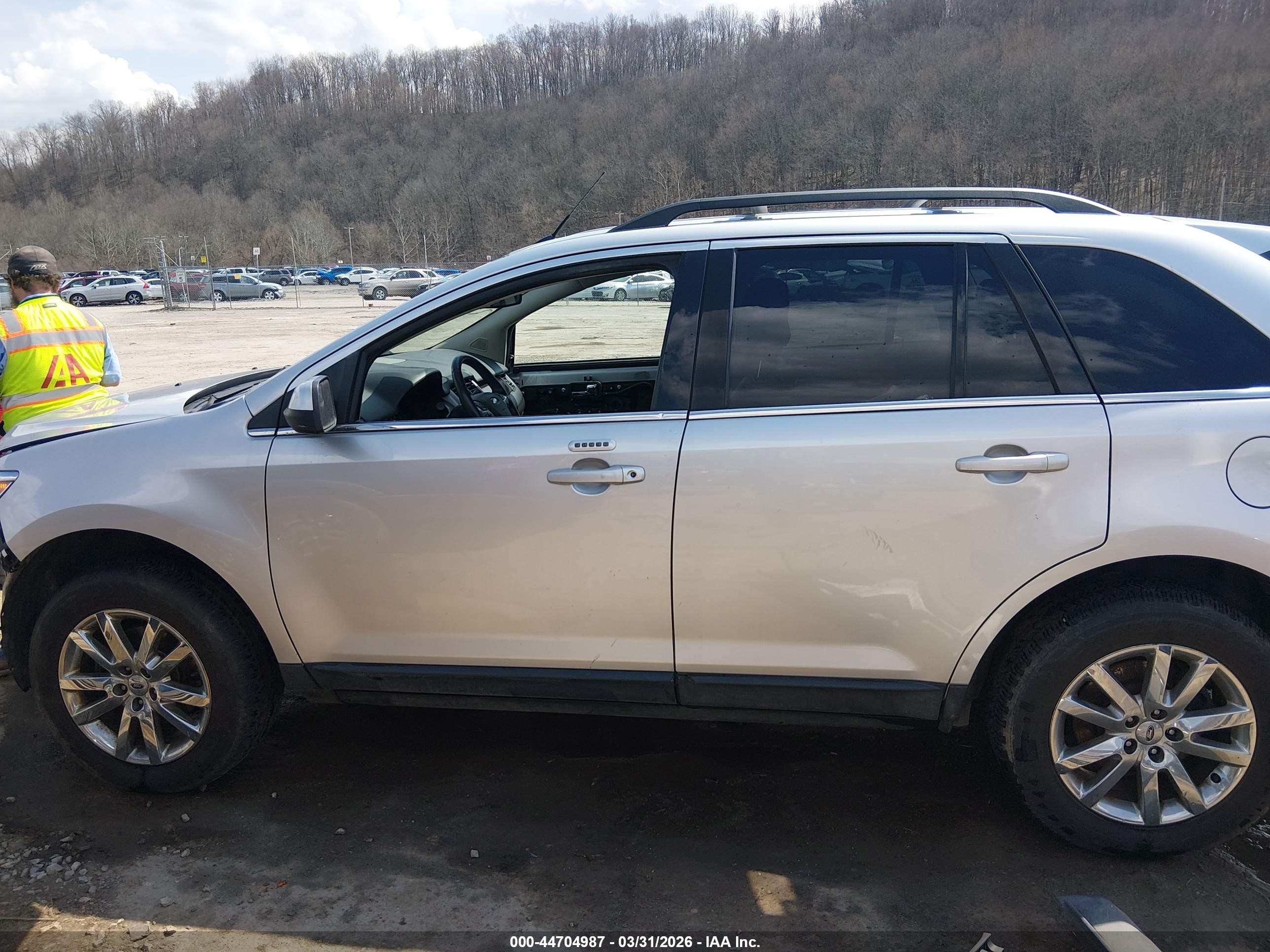 2014 Ford Edge Limited Серебряный vin: 2FMDK4KC0EBB84223