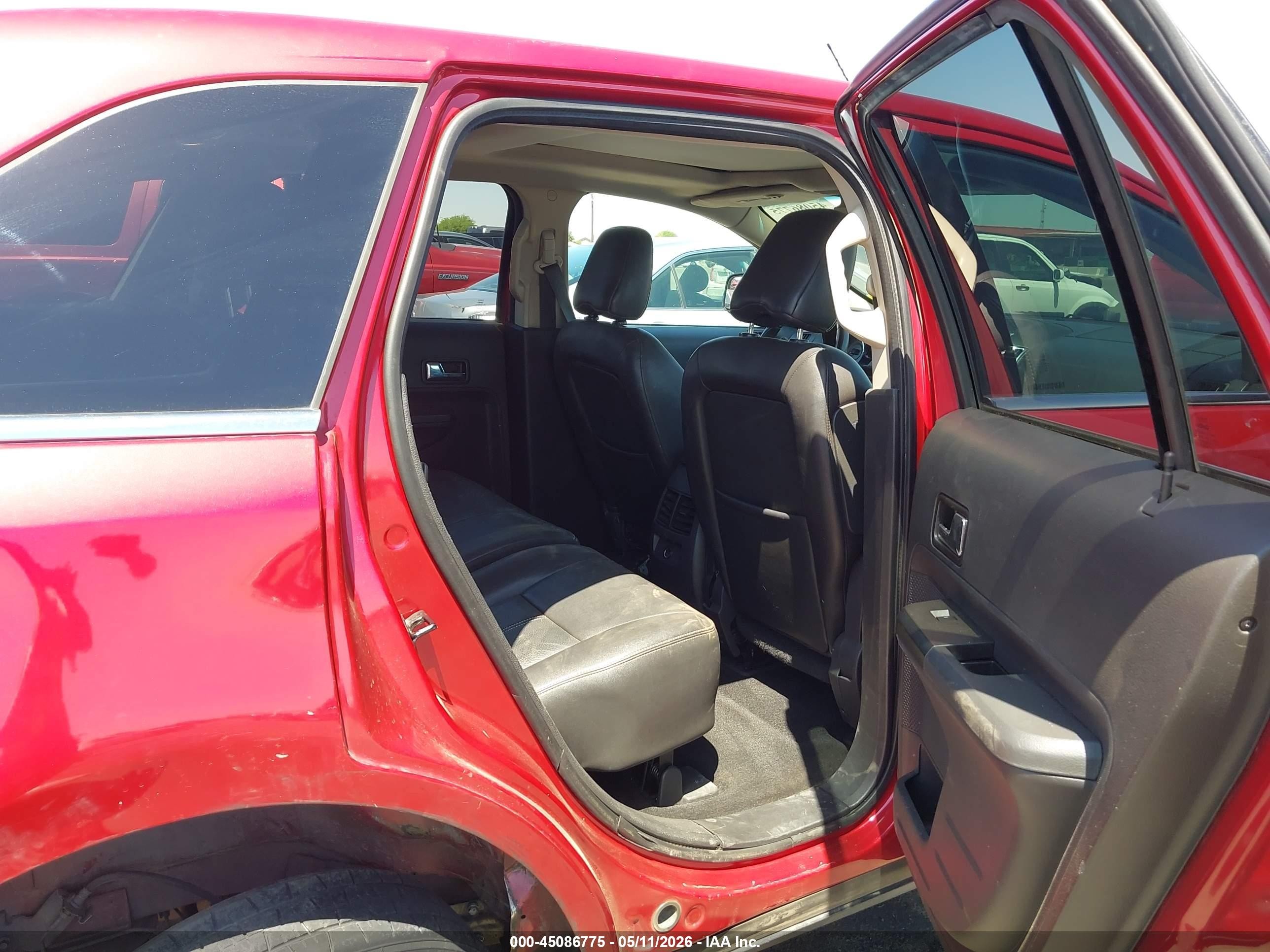 2010 Ford Edge Limited Red vin: 2FMDK4KC1ABB75153