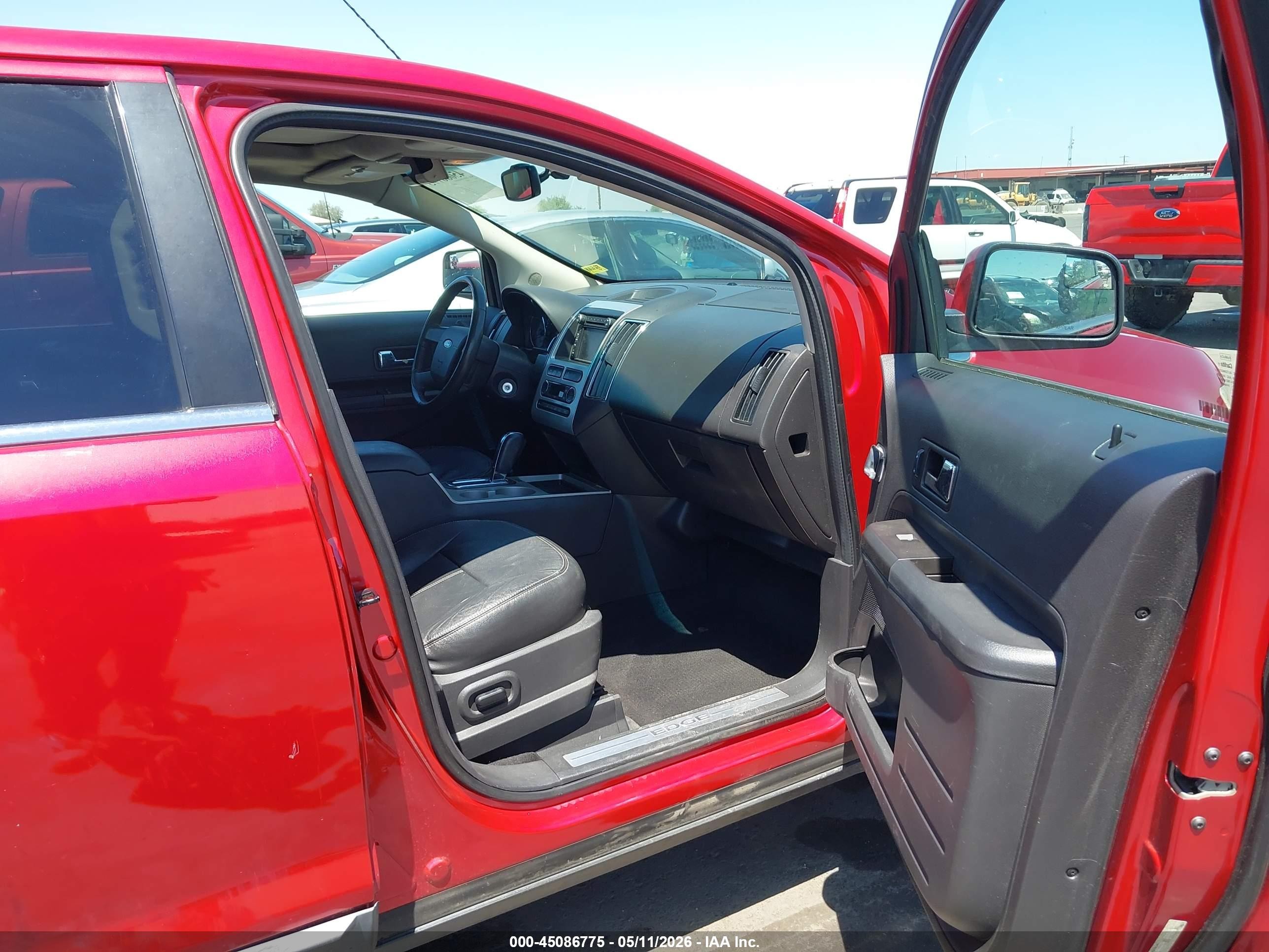2010 Ford Edge Limited Red vin: 2FMDK4KC1ABB75153