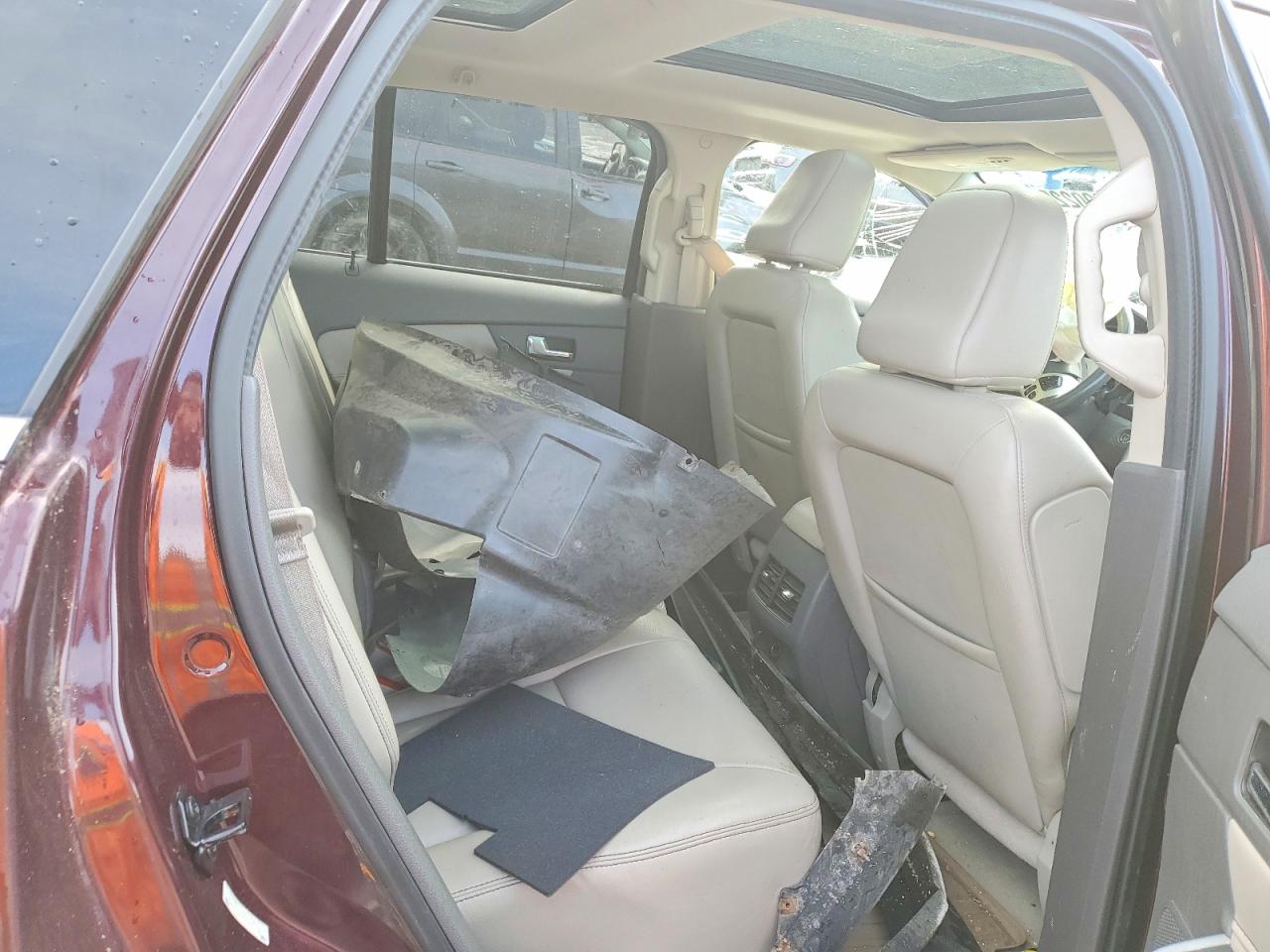 2011 Ford Edge Limited Maroon vin: 2FMDK4KC1BBA35329