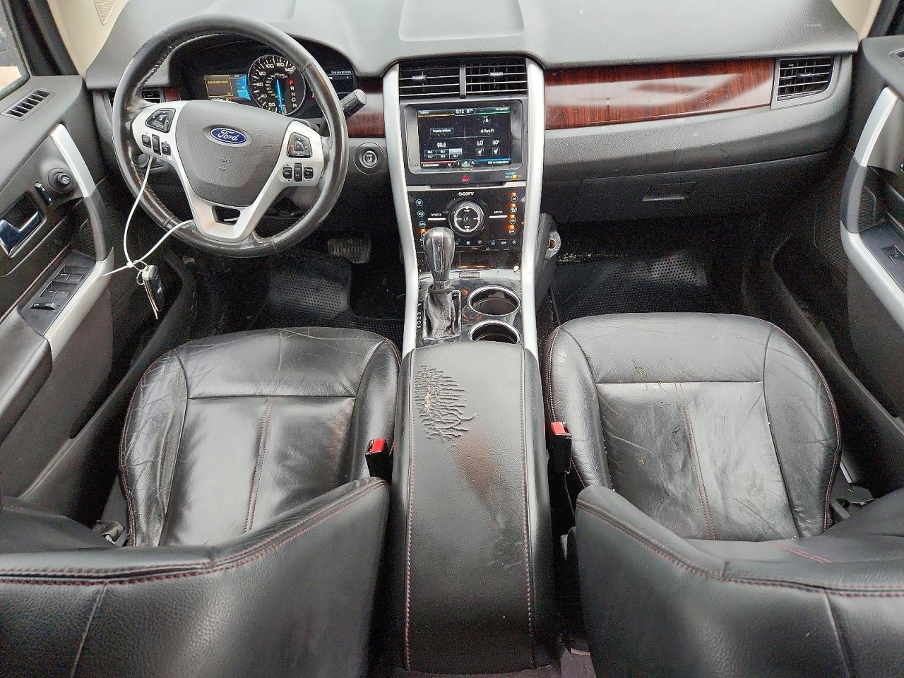 2011 Ford Edge Limited Red vin: 2FMDK4KC1BBA47349