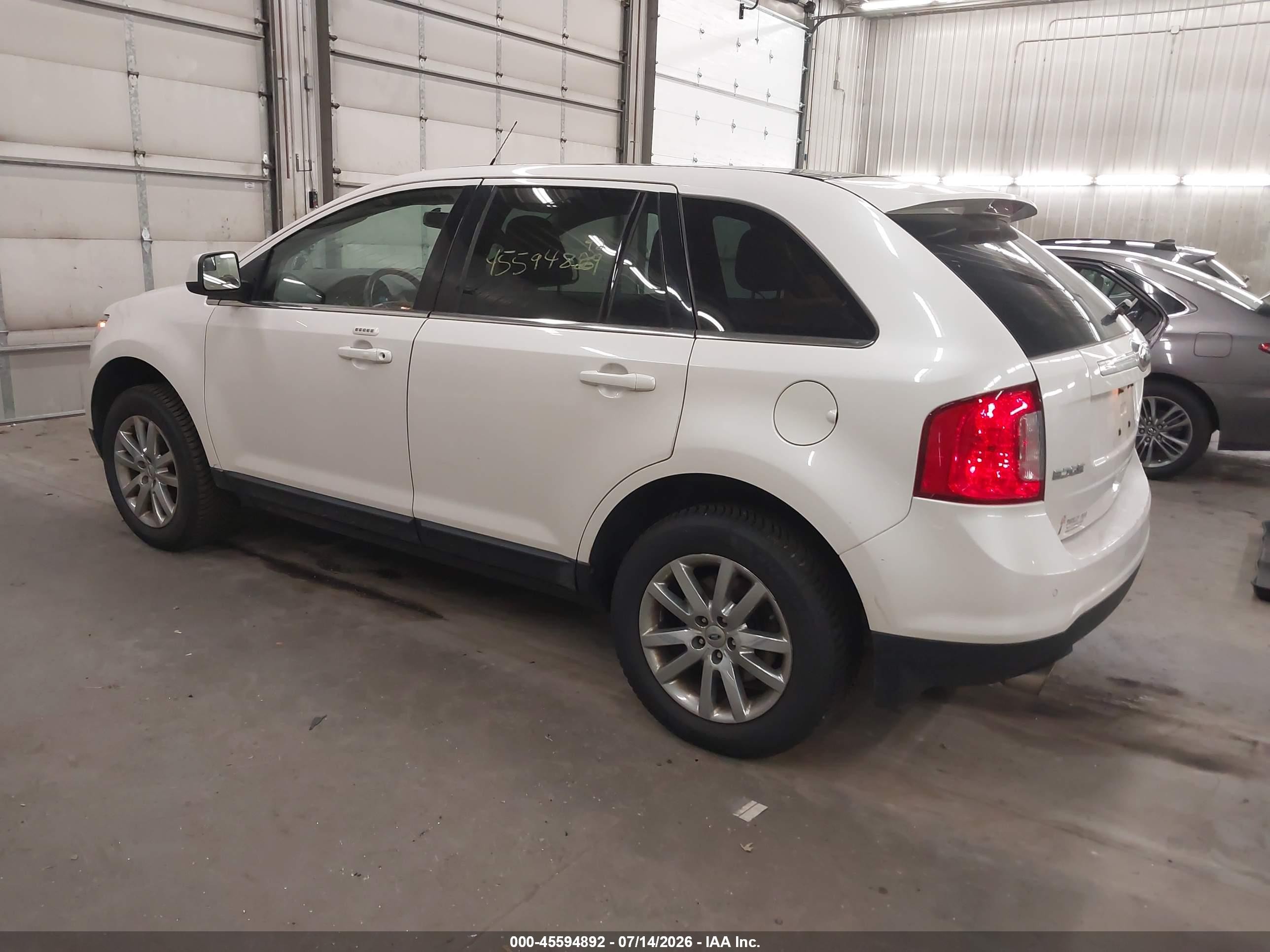 2011 Ford Edge Limited Белый vin: 2FMDK4KC1BBA61266