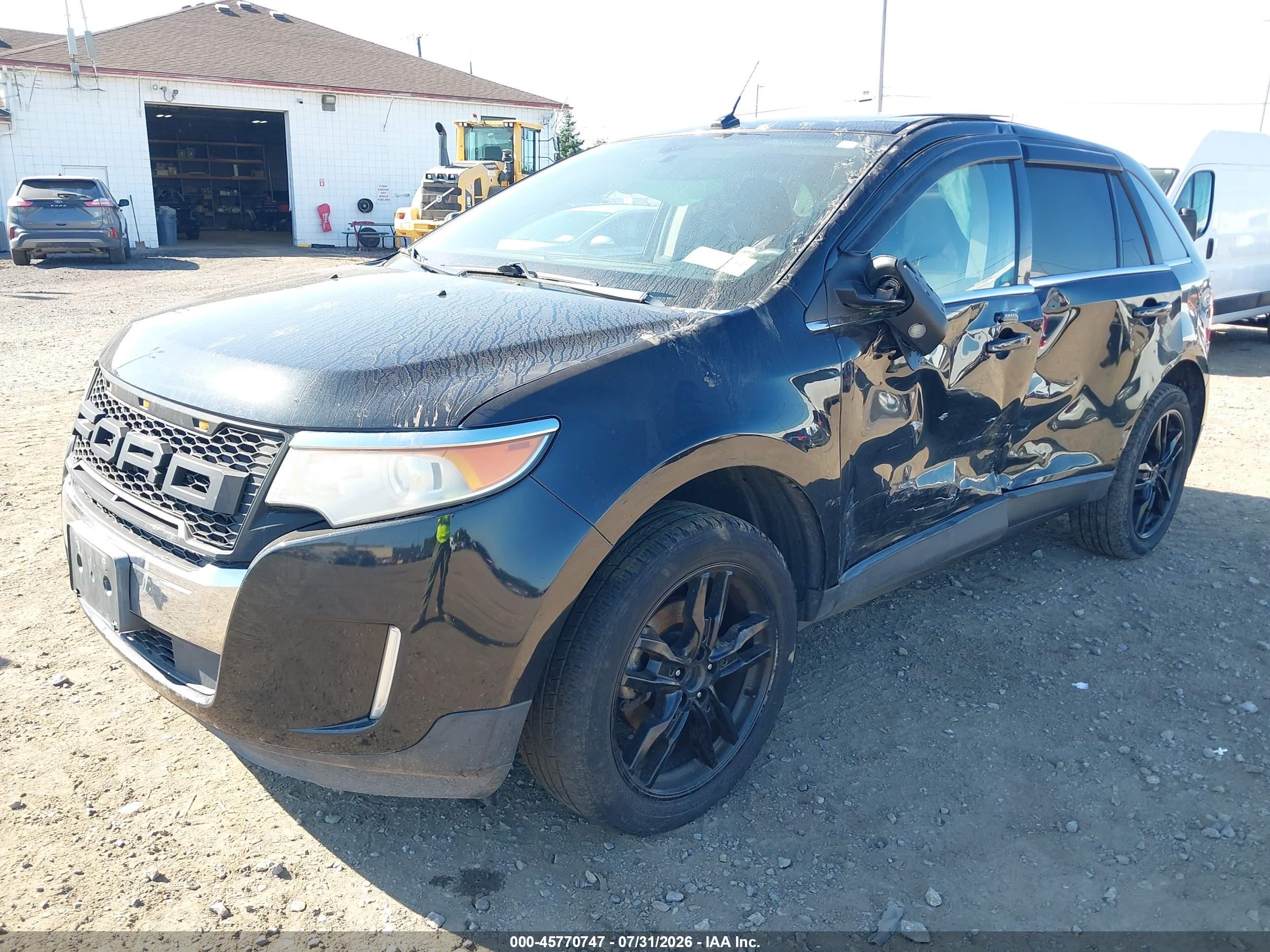 2011 Ford Edge Limited Black vin: 2FMDK4KC1BBA66192