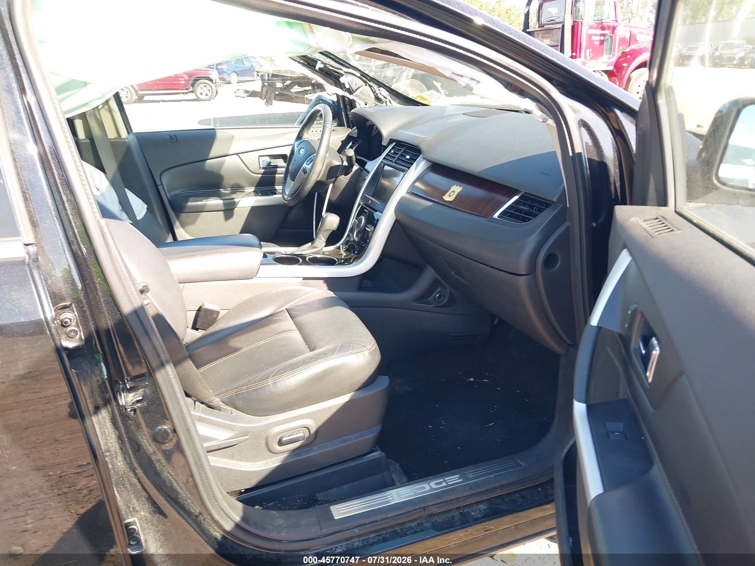 2011 Ford Edge Limited Black vin: 2FMDK4KC1BBA66192