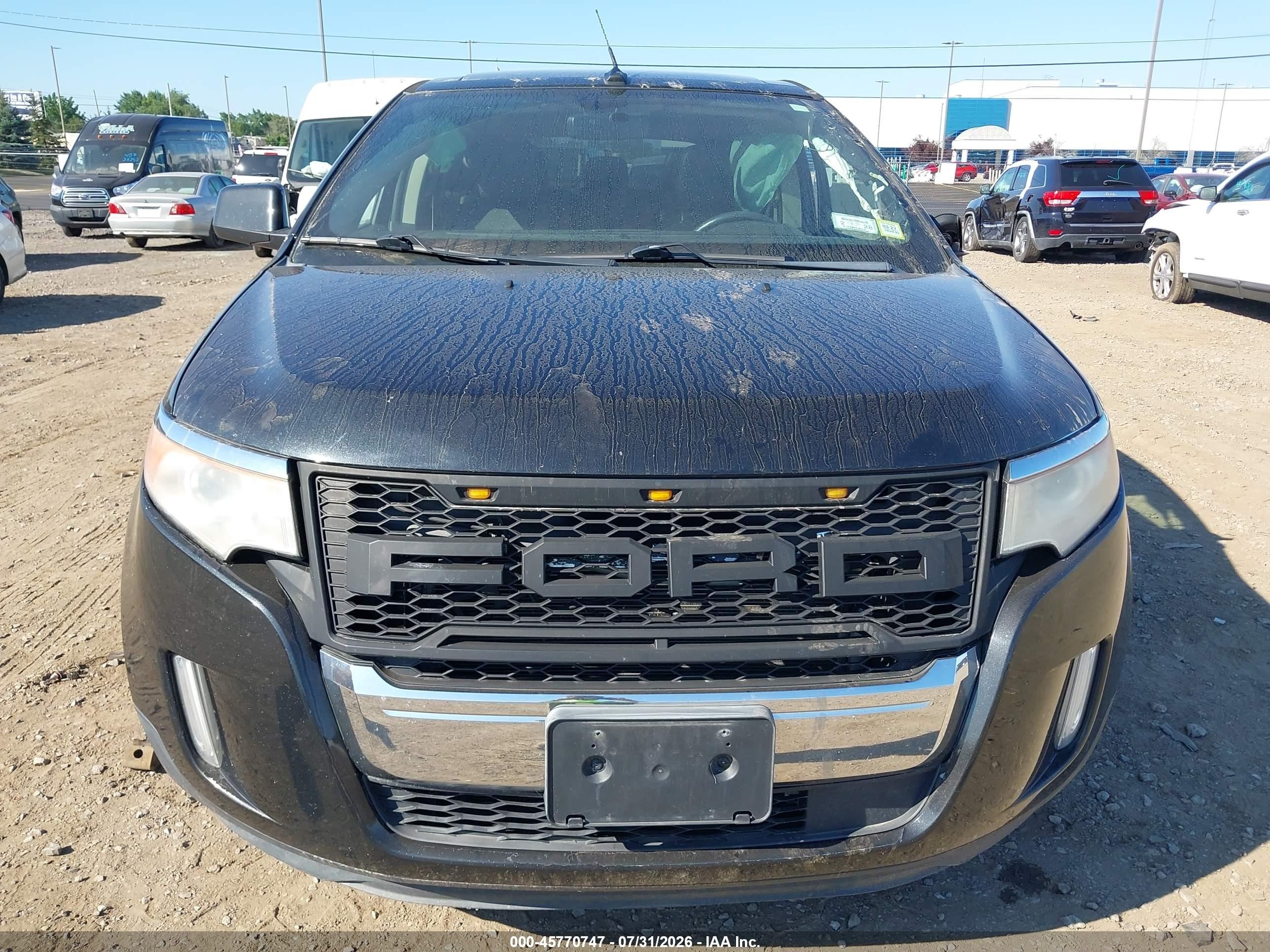 2011 Ford Edge Limited Black vin: 2FMDK4KC1BBA66192
