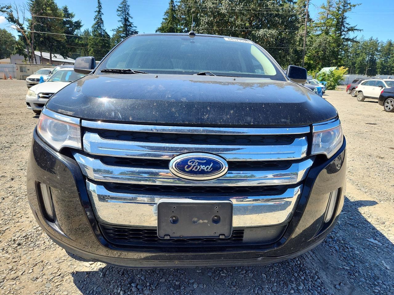 2011 Ford Edge Limited Black vin: 2FMDK4KC1BBA71599