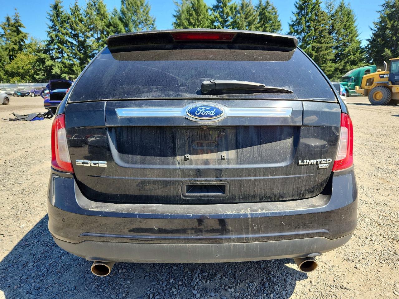2011 Ford Edge Limited Black vin: 2FMDK4KC1BBA71599
