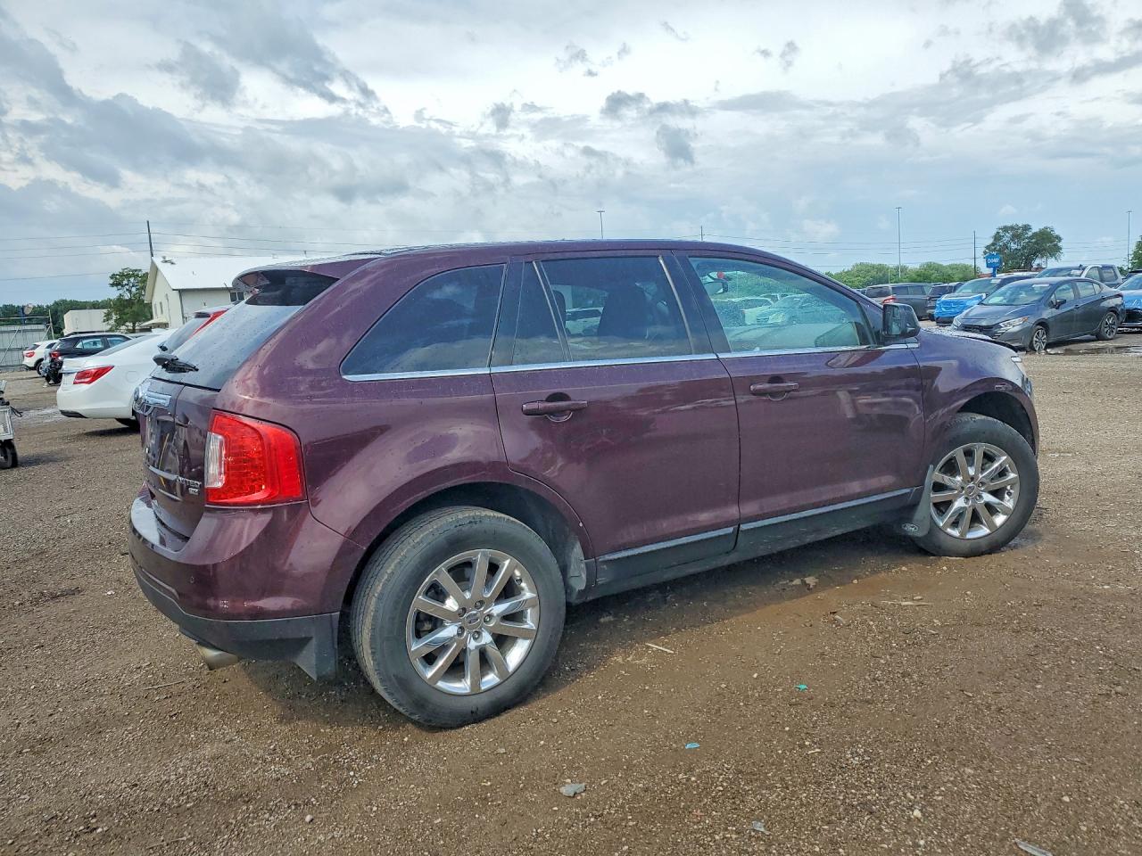 2011 Ford Edge Limited Brown vin: 2FMDK4KC1BBA81856