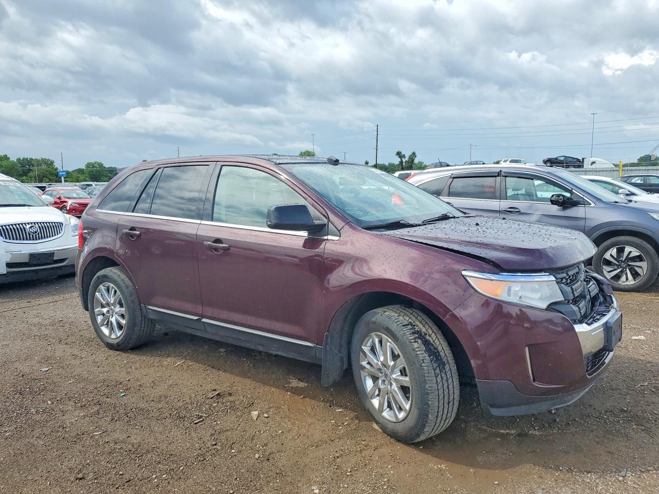 2011 Ford Edge Limited Brown vin: 2FMDK4KC1BBA81856