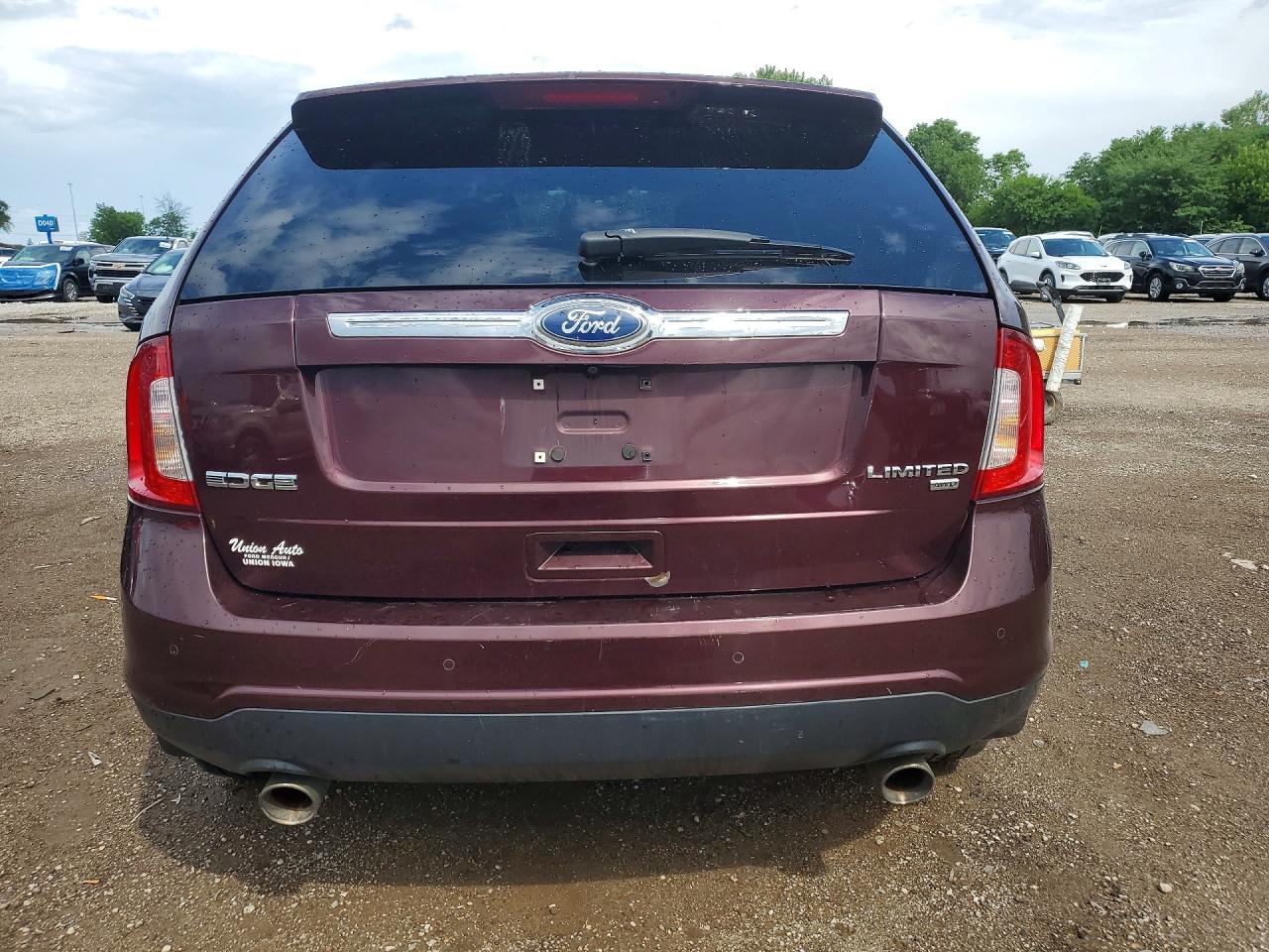 2011 Ford Edge Limited Brown vin: 2FMDK4KC1BBA81856