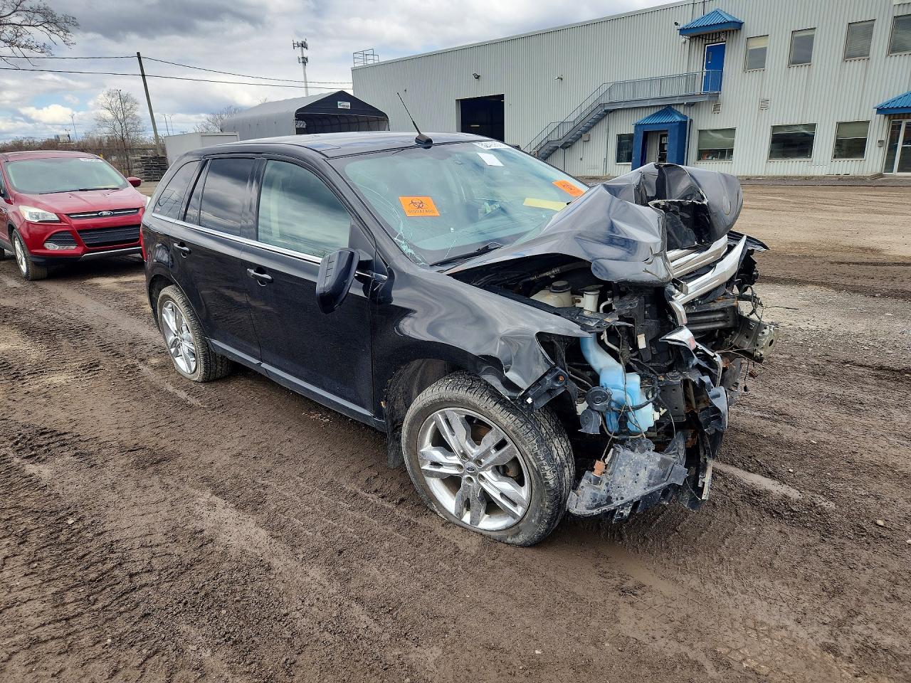 2011 Ford Edge Limited Black vin: 2FMDK4KC1BBB04780