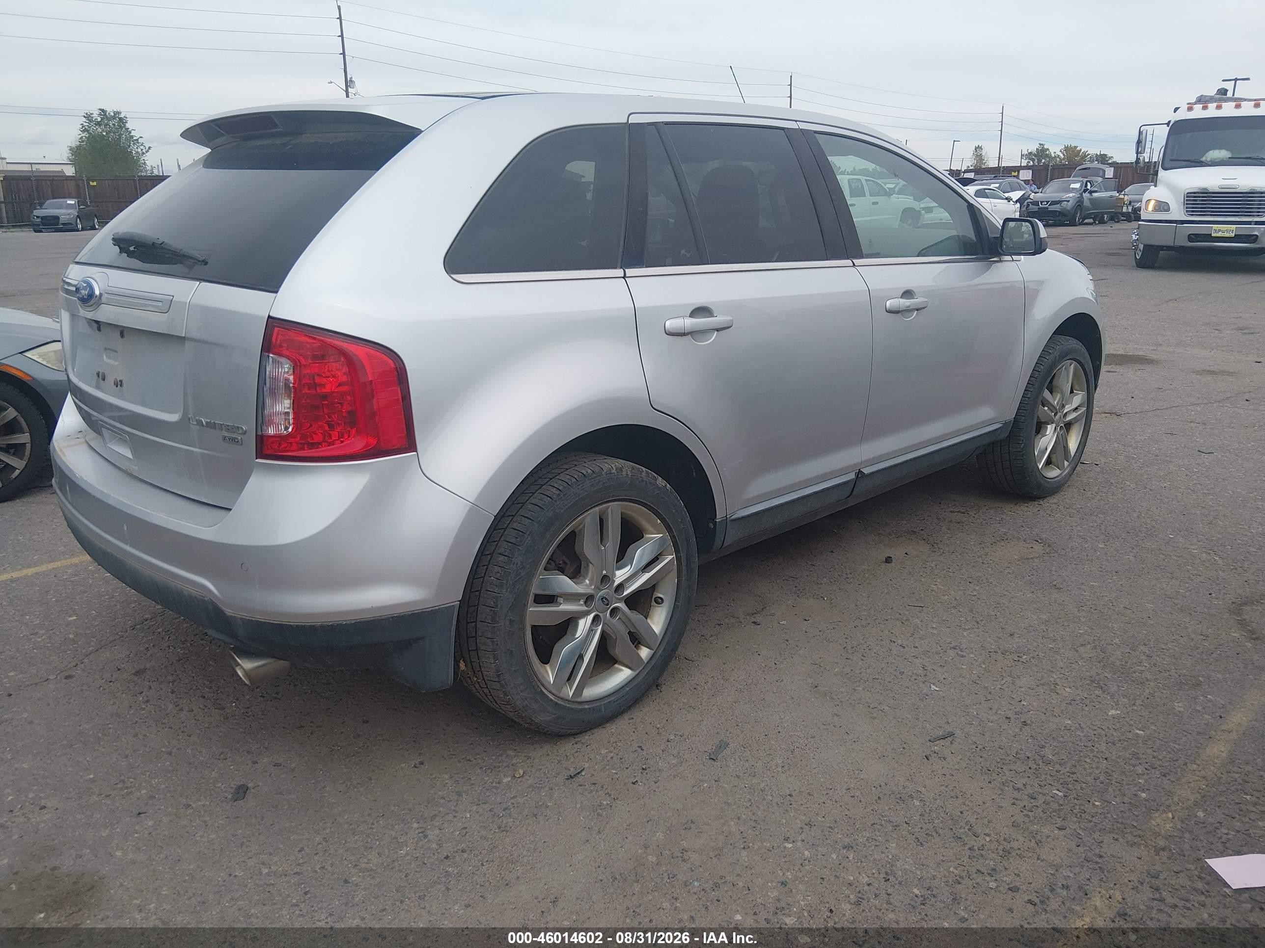 2011 Ford Edge Limited Серебряный vin: 2FMDK4KC1BBB11230