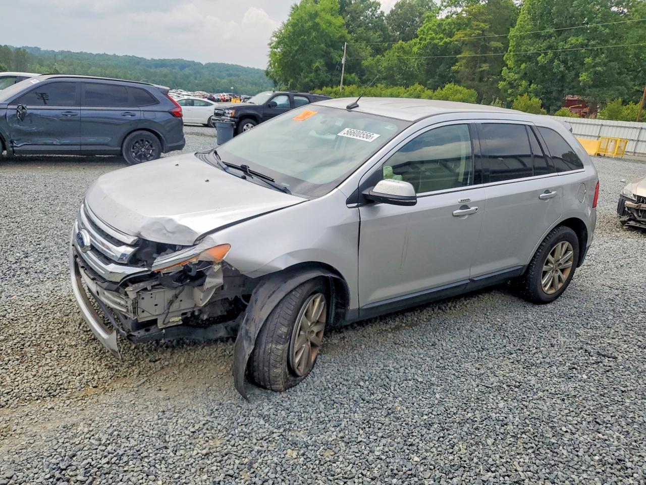 2012 Ford Edge Limited Gray vin: 2FMDK4KC1CBA05927