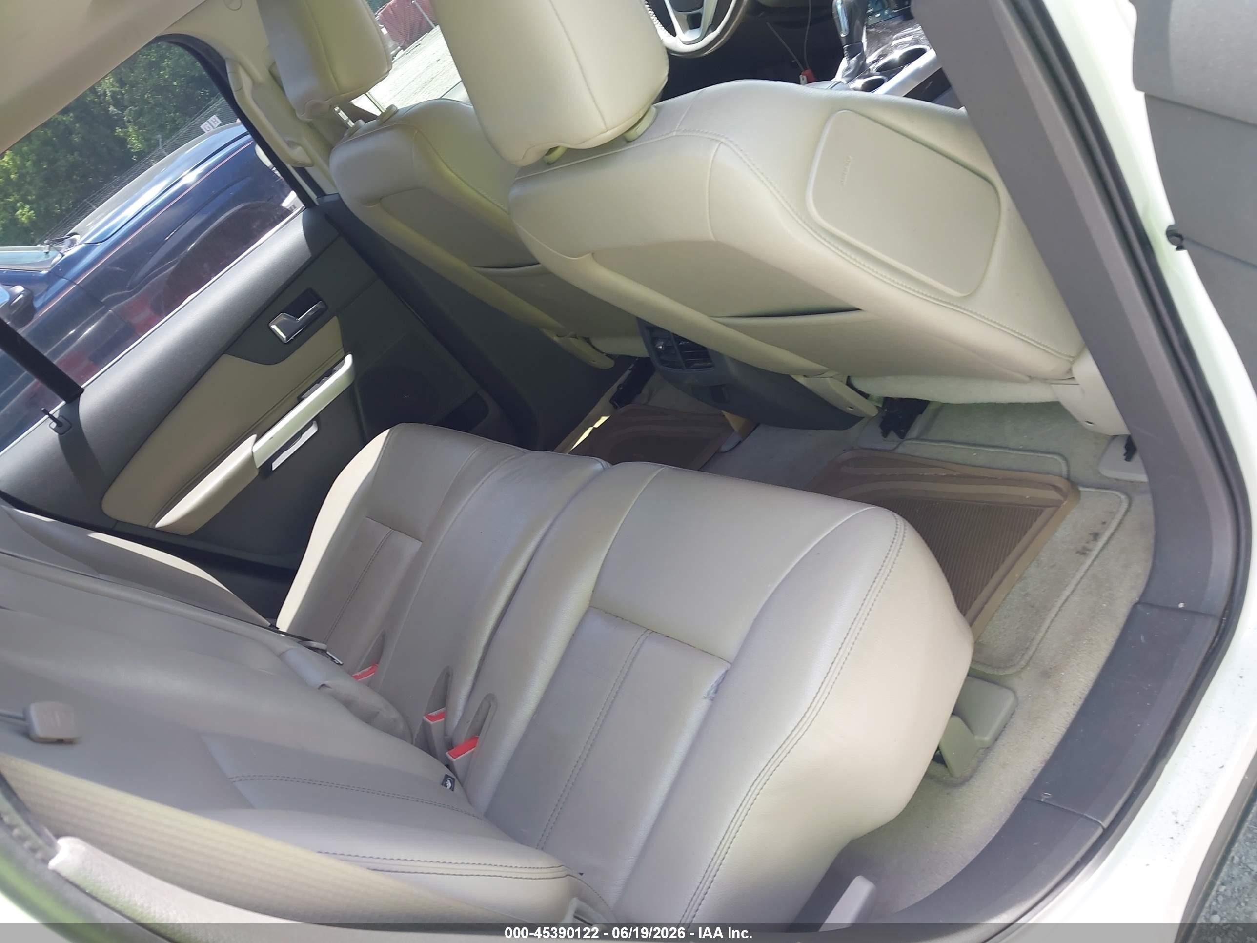 2012 Ford Edge Limited White vin: 2FMDK4KC1CBA11341